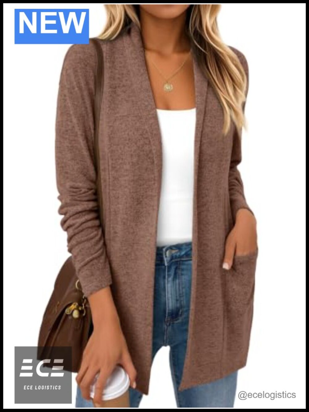 Lightweight Cardigan Women Polyester Rayon Spandex Fall Layer